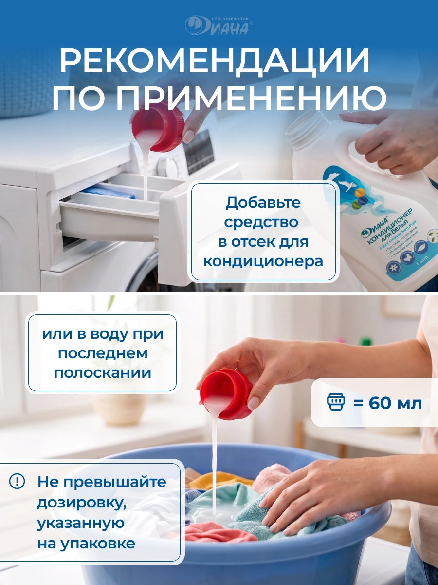 Кондиционер для белья 1л.